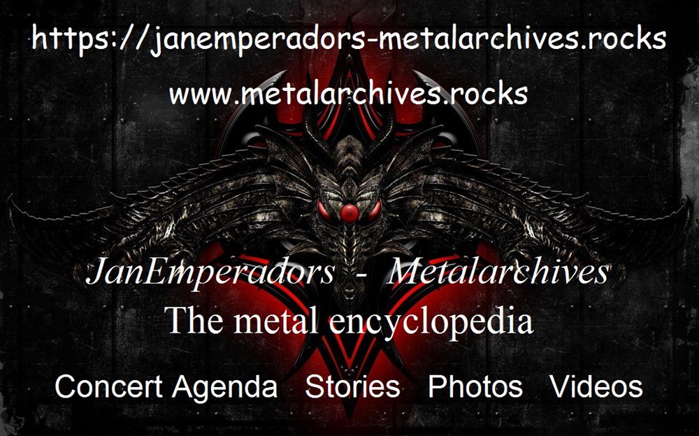 janemperadors-metalarchives.rocks The websiteproblem is solved now. Next Sunday I continue with the new band. #Queensrÿche #GeoffTate #metal #rock 
I´ve put new bands on the #ConcertAgenda. (More then 900 now) + some new videos on the What´s New-page #concertagenda #concertphotos #Stories