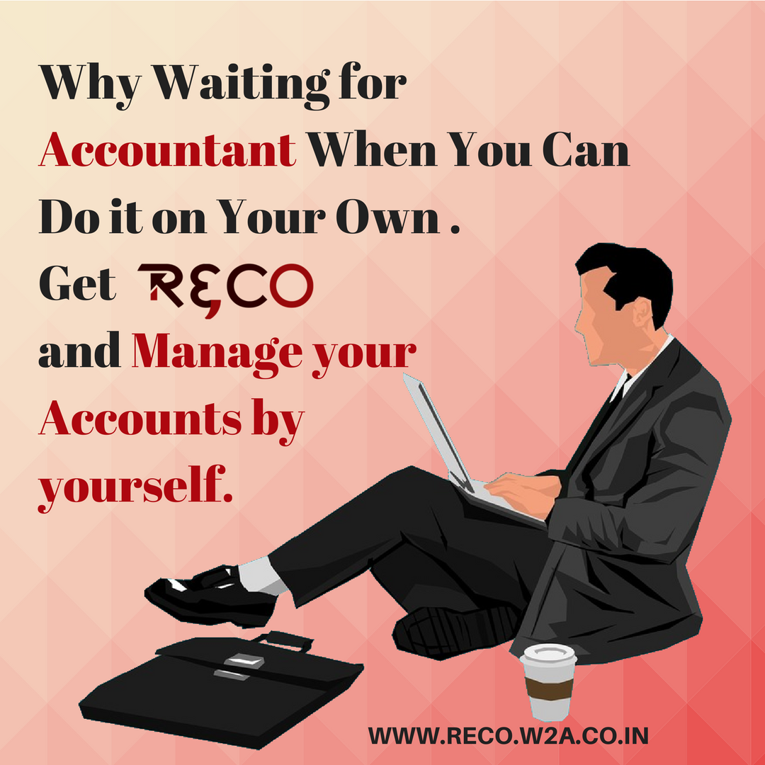 Reco4accounting's tweet photo. You don't need to be an Accounting expert with #RECO #Accounting #App
#GSTFiling #AccountingManagementSoftware
For More Details visit https://t.co/nfV6hVfmRi https://t.co/HOW8W6q2aO