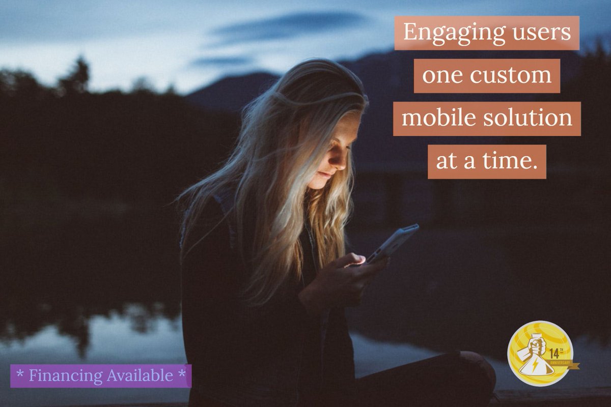 ProjectThunder's tweet image. Give your customers an interactive app they will enjoy. #MobileApp #Mobile #ThereShouldBeAnAppForThat