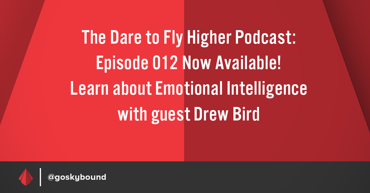 GoSkybound's tweet photo. Want an overview of #emotionalintelligence and the related #leadership soft skills? Listen to our latest podcast, featuring @drew_bird. https://t.co/jy7lxaaK4F #GoSkybound https://t.co/PYdJwyc03b