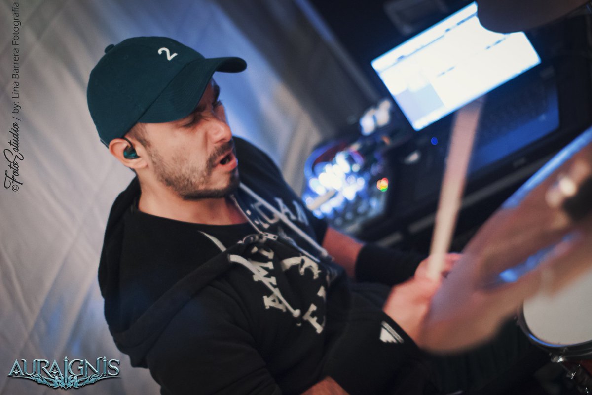 AuraIgnis's tweet photo. Drums Fernando Osorio #metalunitedworldwide. Pic by Lina Barrera https://t.co/86d7bAutQY