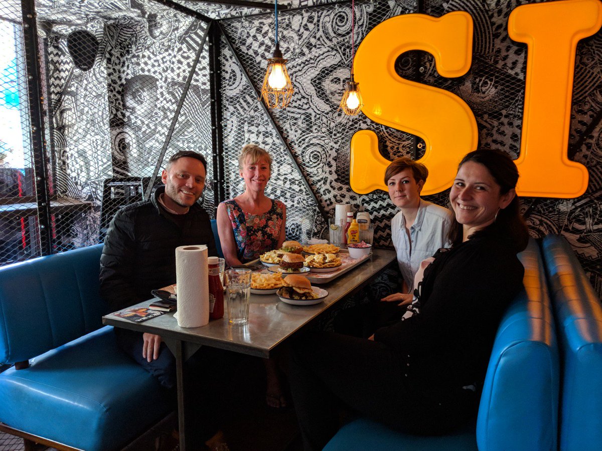 Happy City Pad anniversary Rachel! Celebrating 6 years with burgers@MEATliquorBTN