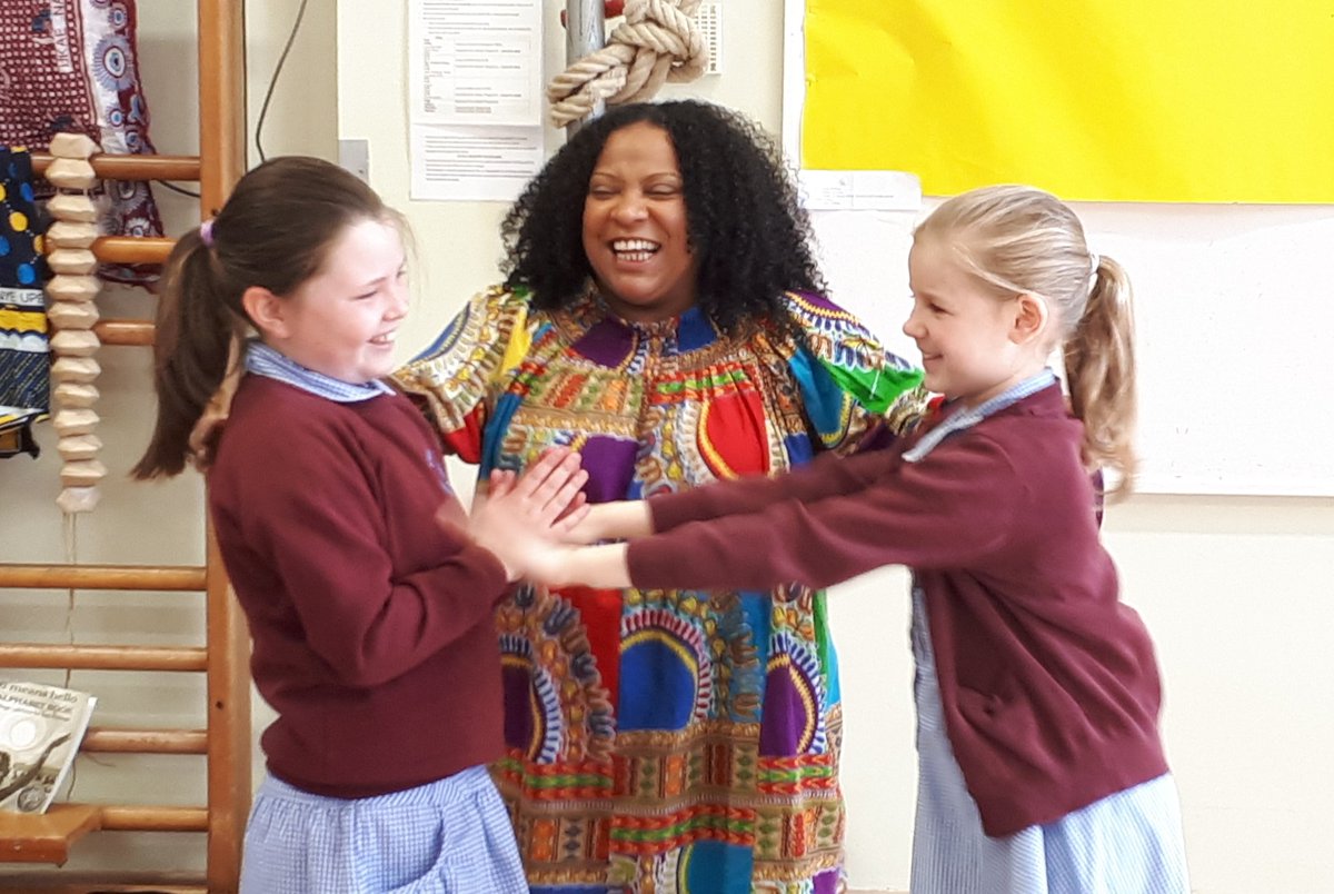 BeyondSkin's tweet photo. @DUDanceni #BeyondSkin diversity workshop at at Stranmillis Primary School with guest artist @mimsuleiman 
Learning about the world we share through #music &amp; #movement https://t.co/WDPrD5XMW6