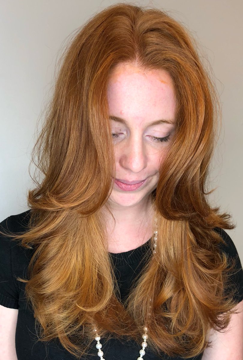 Crownbflo On Twitter Sarah Enhanced This Natural Red Hair