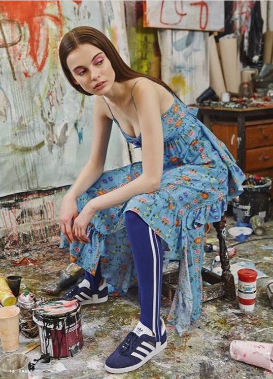 At the studio @fault_magazine <a href="/lucyalexandraaa/">LUCY ALEXANDRA</a> <a href="/vincentdolman/">Dolman Vincent</a> @lucythomasmua <a href="/kitty/">$KITTY</a>.murray @georgemortonclark <a href="/adidasoriginals/">adidas Originals</a> <a href="/models1/">Adama Lawla</a> @lha_rep #hair #crueltyfree #art #adidasoriginals