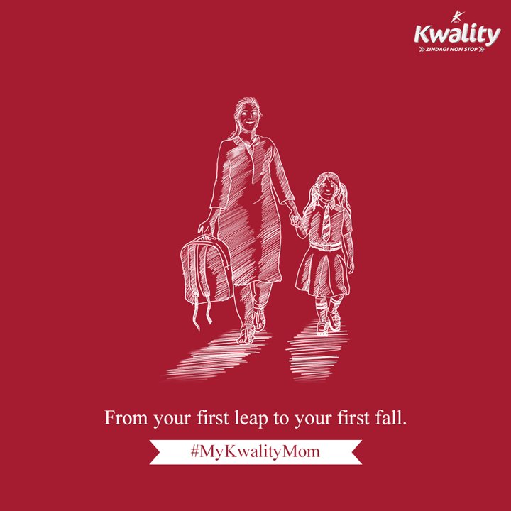 Almond milk for exams, turmeric milk to ease off injuries and curd for good luck, #MyKwalityMom always found a way to pamper me with health.