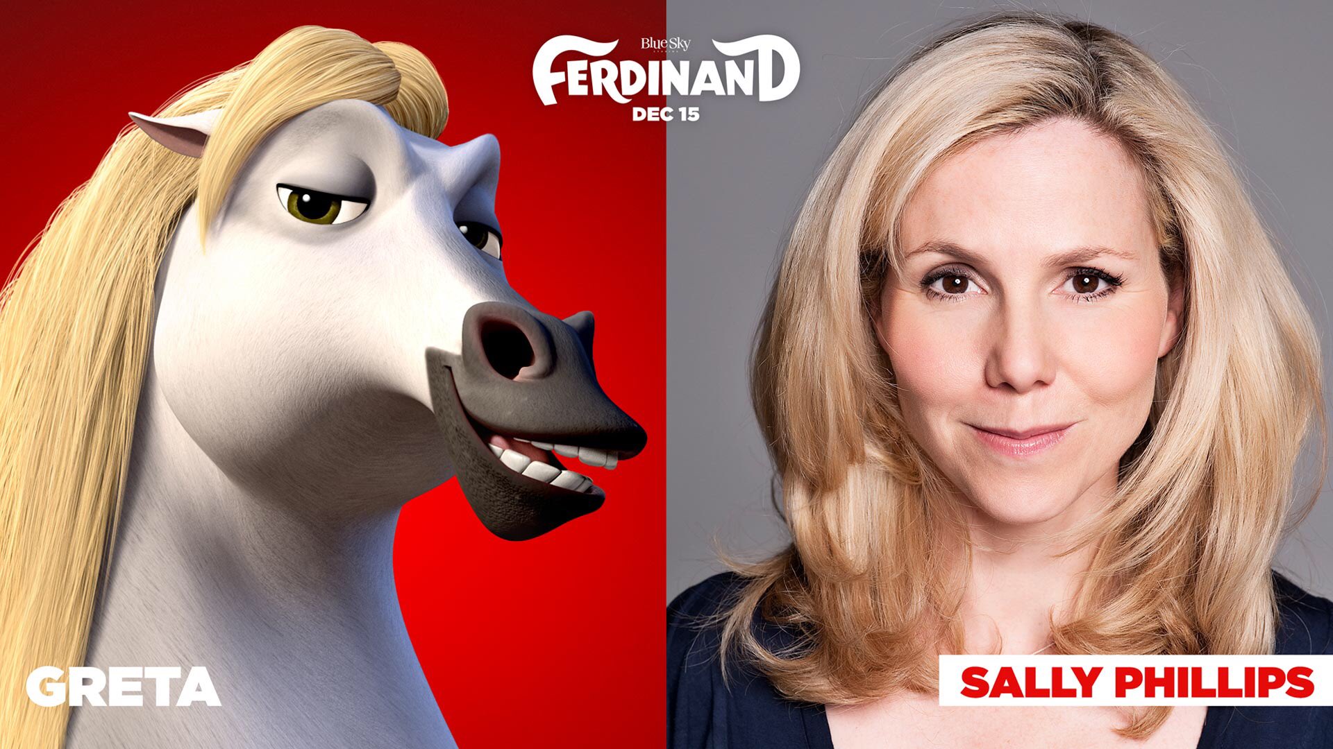 Happy 48th Birthday to Sally Phillips! The voice of Greta in Ferdinand. 