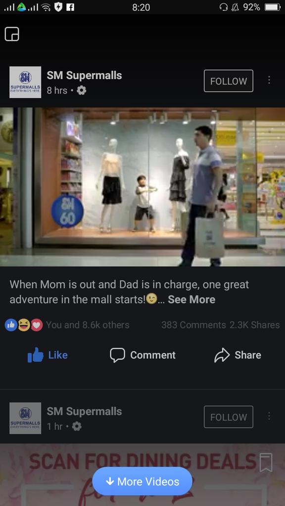 eneleigna25's tweet photo. I love this scene from @smsupermalls' #NationalSuperMomsDay2018 video! https://t.co/yAszAUDAZ1