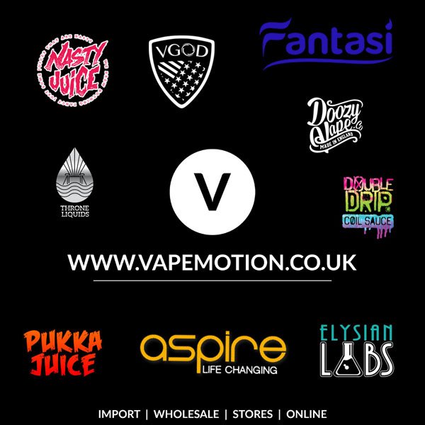 We’re so excited to announce that our brand new VAPEMOTION website it now LIVE!
Hit the link below to shop our amazing range of juices, nic salt, hardware and accessories including loads of EXCLUSIVE brands!
vapemotion.co.uk