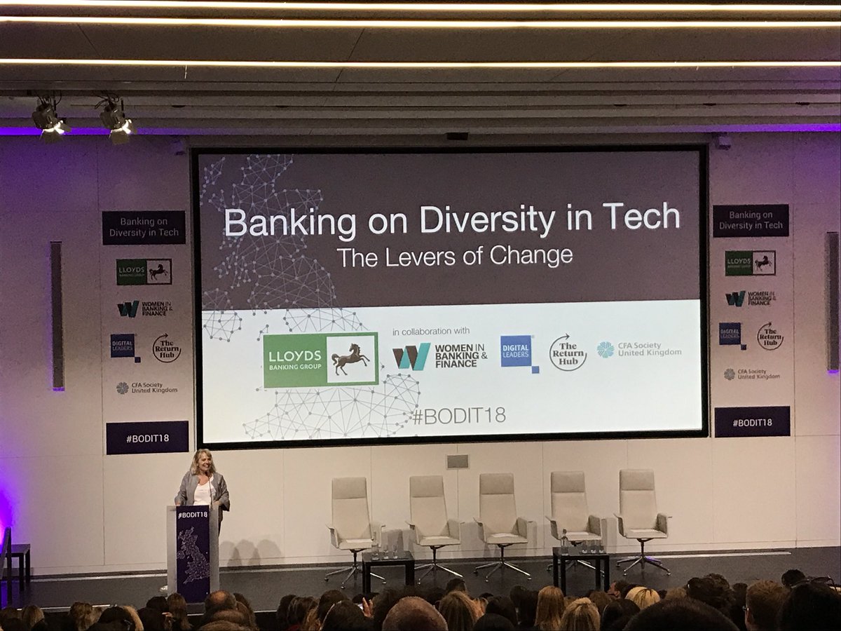 CarlyMezeli's tweet photo. Looking forward to today’s event - Banking on Diversity in Tech with @LeighSSmyth @nahid1saif @sophie_baldry #BODIT18 https://t.co/YlaTVrm6wz