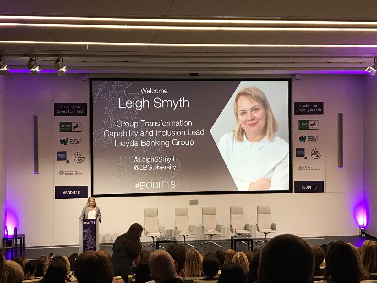 CarlyMezeli's tweet photo. Looking forward to today’s event - Banking on Diversity in Tech with @LeighSSmyth @nahid1saif @sophie_baldry #BODIT18 https://t.co/YlaTVrm6wz