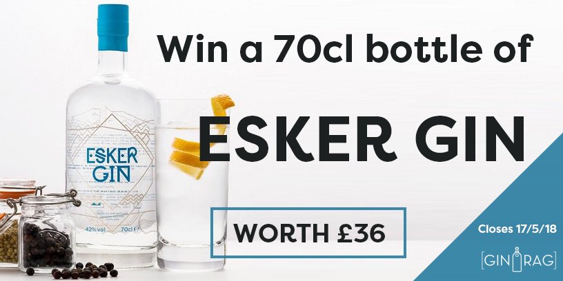 ginraguk's tweet photo. #Competition- #Win a stunning bottle of @esker_spirits gin worth £36. Simply retweet &amp; follow us to enter 🍸🎉 https://t.co/4hM8ULbSoD #giveaway #gin https://t.co/VSIUunQHCW