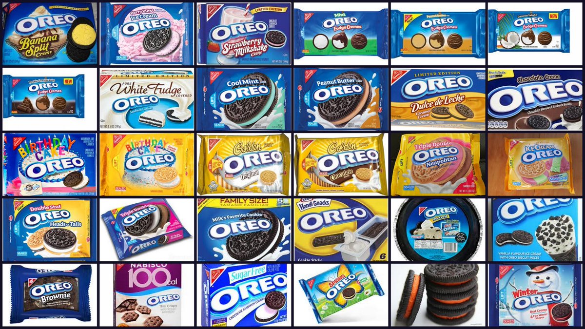 ConnerMarketing's tweet photo. Oreo Elimination! Vote your least favorite flavor of Oreos on the list! #oreoelimination #marketplyler https://t.co/iPWVlAYy4V