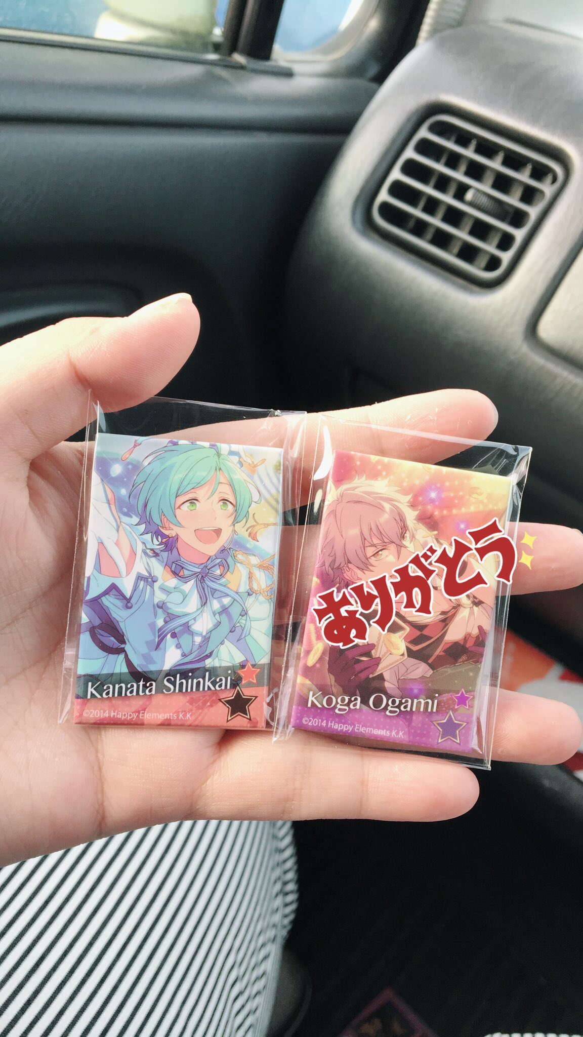 タルタルチキン バジル添え ツイフィ必読 あんスタ ローソンスクエア缶バッジ キャラバッジ交換 譲 画像のもの 3枚目は痛バにつけてたので凛月以外は細かい傷があり忍は凹みがあります 求 ローソンスクエア缶バッジ 嵐 司 レオ 泉 キャラバッジ 凛