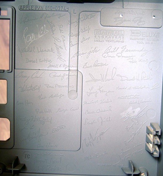 16. I strongly believe that almost everything that exists should have someone’s name on it. I love that Steve Jobs got the original Mac team to sign the case. People should be proud of what they put into the world. If nobody wants to put their name on it, it shouldn’t exist.