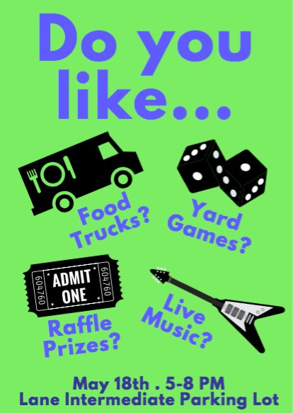 MrsEmling's tweet photo. Come to Lane Intermediate on Friday, May 18th, to the Lane Global Citizen Festival! We will have a food truck, desserts, beverages, raffles, yard games, and live music! Admission is free, come for some family fun! @WalkerNxGL @MitchellWAWM @HoraceMannWAWM @WAWMPershing https://t.co/rmVMVf2M9f