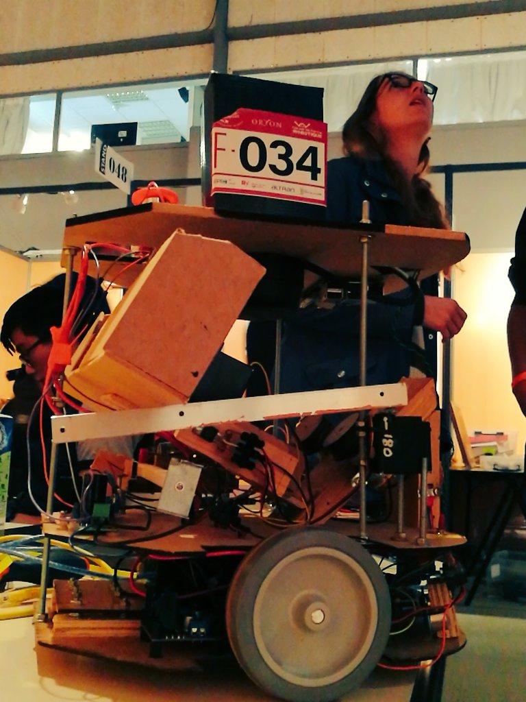 OtterBot est un robot rustique, certes, mais un robot homologué ! #CDR2018