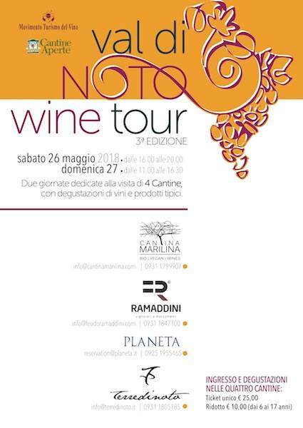 terredinoto's tweet photo. Val di Noto Wine tour 2018
Sabato 26 e domenica 27 maggio https://t.co/zvAbjHjZ7h