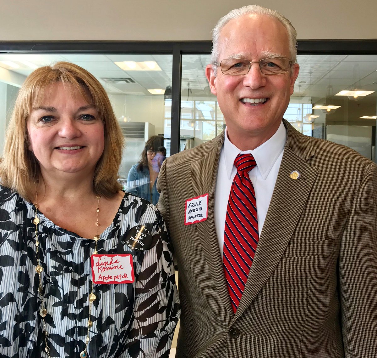 PillarSupportKY's tweet photo. Senator Ernie Harris and @ApplePatchKY Director of Development, Linda Romine, attending "Meet Your State Legislators" luncheon yesterday at @chefspaceky. Thanks @weirdlouisville for this great event!
#senatorernieharris
#keeplouisvilleweird
#chefspace
#officeenvironmentcompany https://t.co/0x3enAxQCy