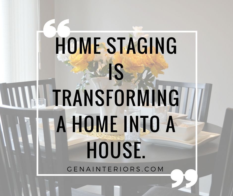 GenaInteriors's tweet image. #HomeStagingWorks because it depersonalizes a home, removes the homeowner&apos;s clutter and style. #HomeStaging allows buyers to see the house and imagine living in it.