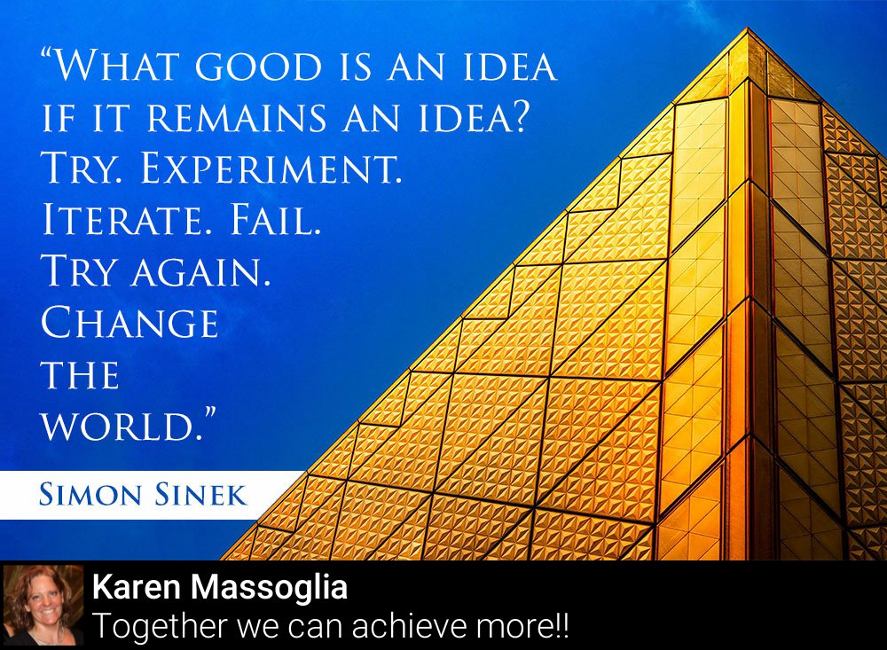 Never let the doubters, nonbelievers, or naysayers stand in your way!