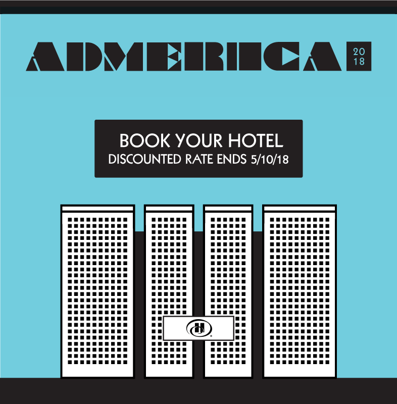AAF_Ed's tweet photo. DEADLINE IS TODAY to save on your stay at the Chicago Hilton for #ADMERICA18! https://t.co/YcDlWRrlFH. https://t.co/Y0BFkFf0CO