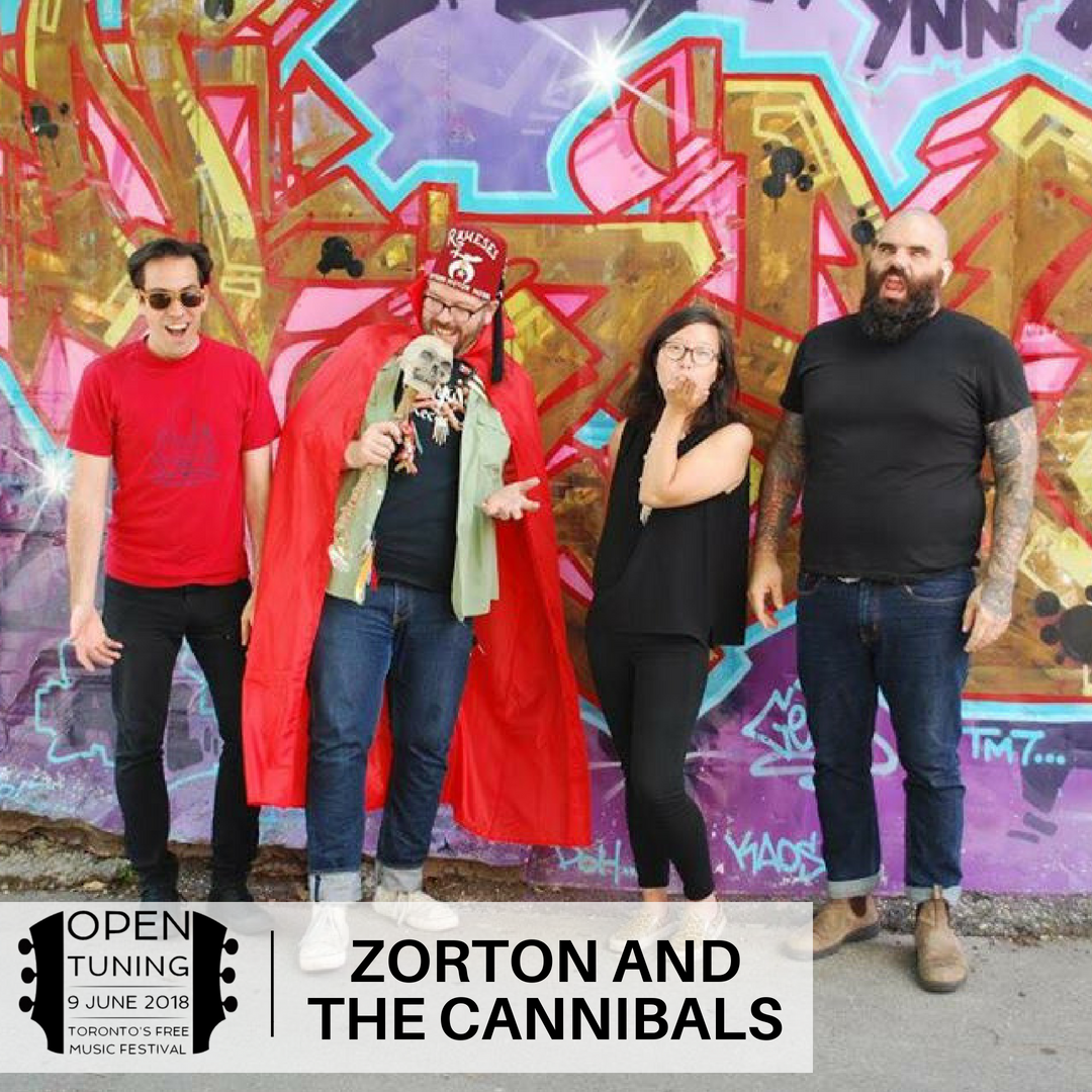 Garage rockers <a href="/ZortonCannibals/">Zorton&theCannibals</a> have joined the #OT2018 lineup- they'll get our rumps shakin' on June 9! --For more info on #OpenTuning musicians (and how to register your band!), visit our site: ow.ly/HJWk50hgmaZ