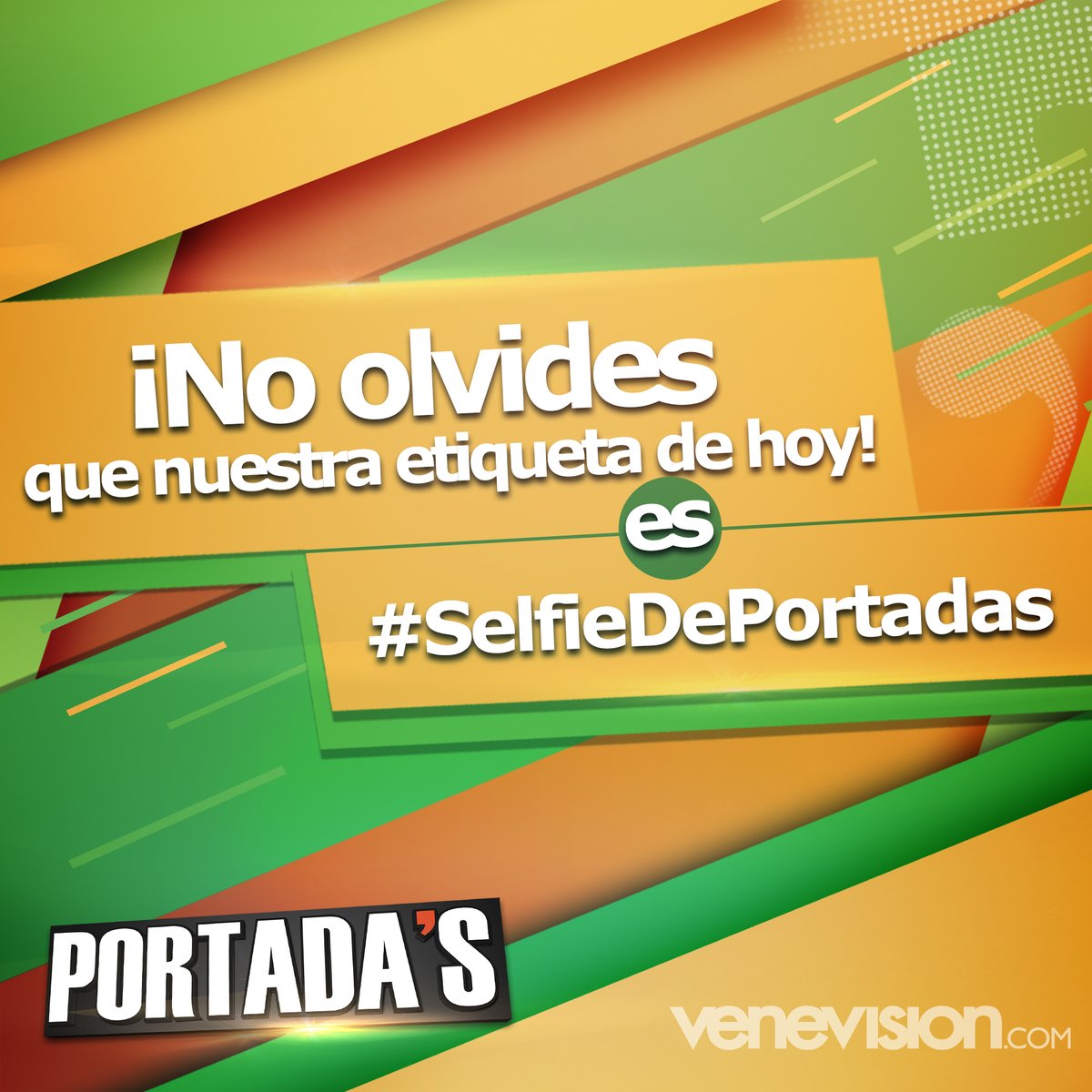 ShanylCaroline's tweet photo. ¡Buenos días Venezuela! Te esperamos a las 9AM en portadas_vv para que disfrutes del mejor entretenimiento. Utiliza la etiqueta #SelfieDePortadas https://t.co/tZmfRuu5oB