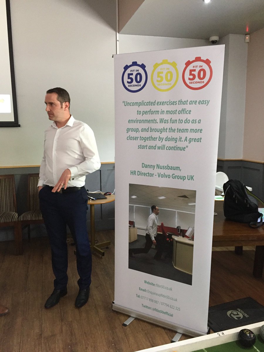 QuarryParkDG's tweet photo. If your office needs to improve health and fitness then check out these guys @fitin50official https://t.co/HbQG2sW56j