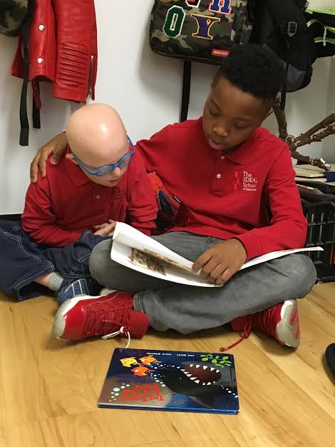 IDEALManhattan's tweet photo. IDEAL third graders working on buddy reading in order to increase fluency and listening skills. #Inclusion #Diversity #Excellence #Acceptance #Leadership #SchoolCanBeIDEAL https://t.co/AsOZsDmN8v