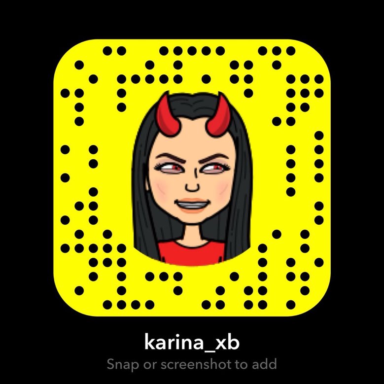 TheSnapCodes's tweet image. Follow @KarinaP___ 😌