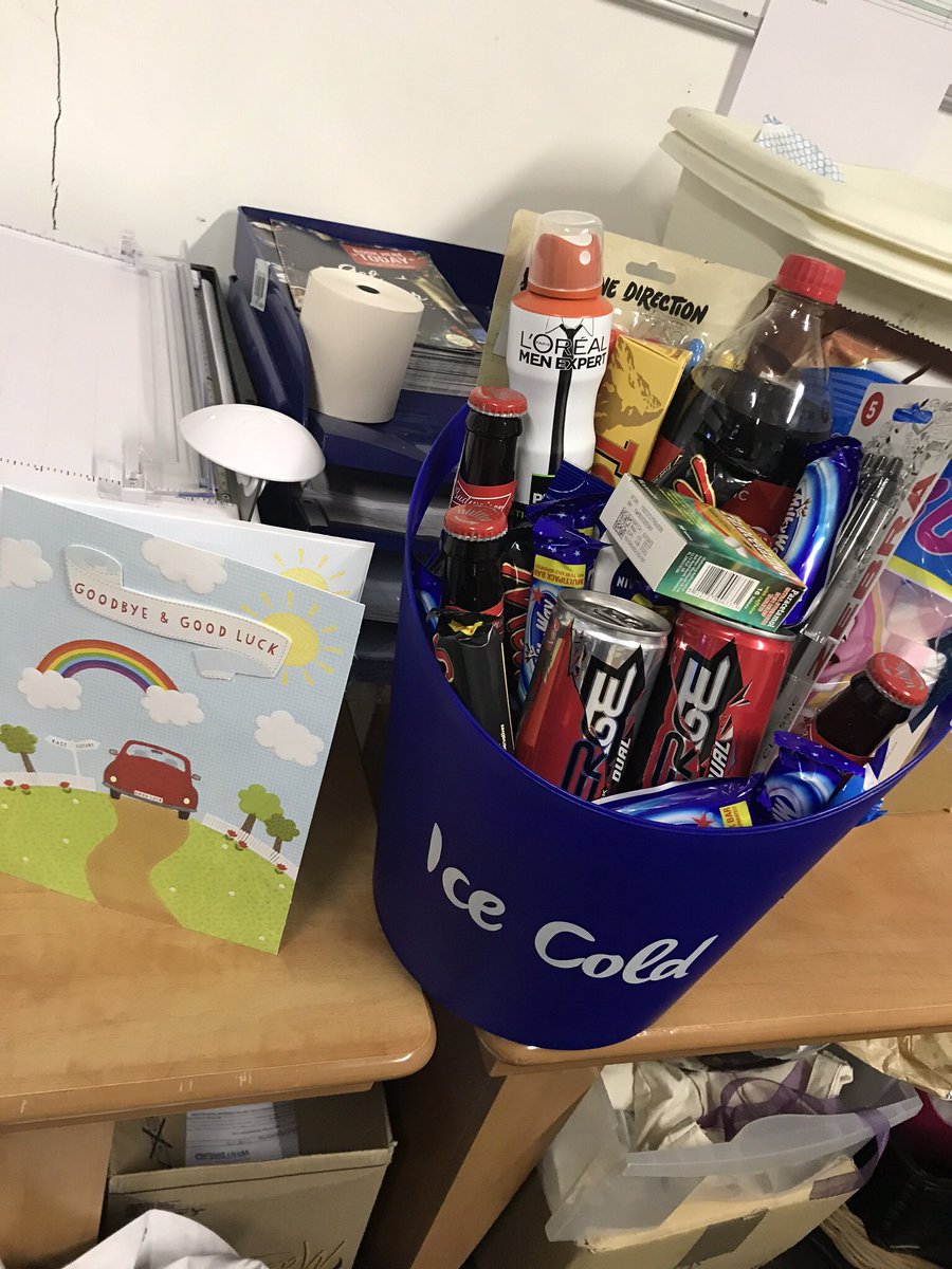 Thank you all at brickfield for having me the past few years and thank you for my leaving present! I love it! 
It’s been so good. And have all been brilliant to work with! <a href="/costineanu_tav/">Octavian Costineanu</a> <a href="/5d46367d908c4a5/">Mel Thomas</a> <a href="/JoGolding6/">Jo Golding</a> <a href="/WeAreSUGM/">WeAreSUGM</a>