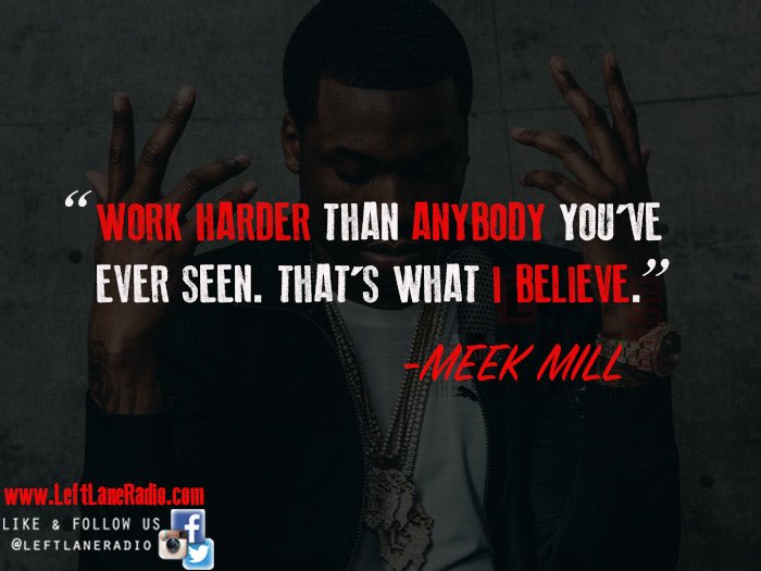LeftLaneRadio's tweet image. Left Lane Radio Music Quote Of The Day! Courtesy Of @MeekMill #MusicStillMatter #LeftLaneRadio