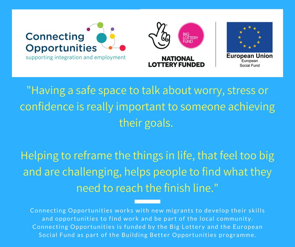 Touchstone_Spt's tweet photo. #connectingopportunities offers 1-2-1 and group sessions to participants to help with life's worries. We value the importance of providing safe and supportive spaces so that people can feel happier and see a way forward. #MentalHealthWeek #biglotteryesf  #mentalhealth #Support https://t.co/Mzefr0w30w