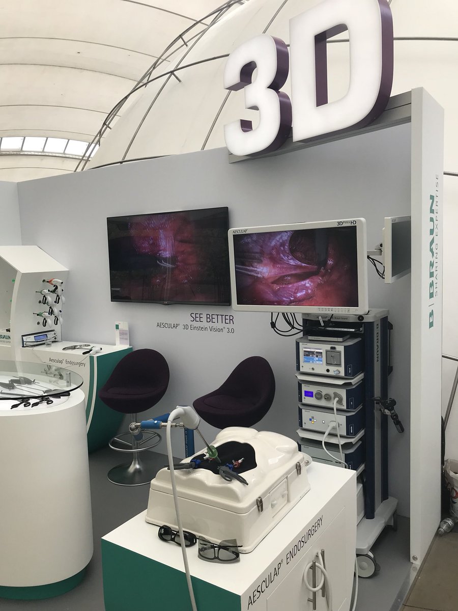 AlanForbes20's tweet photo. @BBraunUK EinsteinVision 3D visualisation system is available for trial. Come and see me at our stand @TheBSGE for more details! #AesculapEndosurgery https://t.co/WjM8eoL9Ab