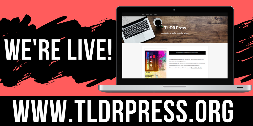 TLDRpress's tweet photo. Today's the day! Who are we? Why support us? What are we up to Find out on our shiny new website: https://t.co/yl7ne7vq71 

#redditwriters #IndieThursday #IndiePub #publishing #emergingwriters https://t.co/zpd3kr2IlC