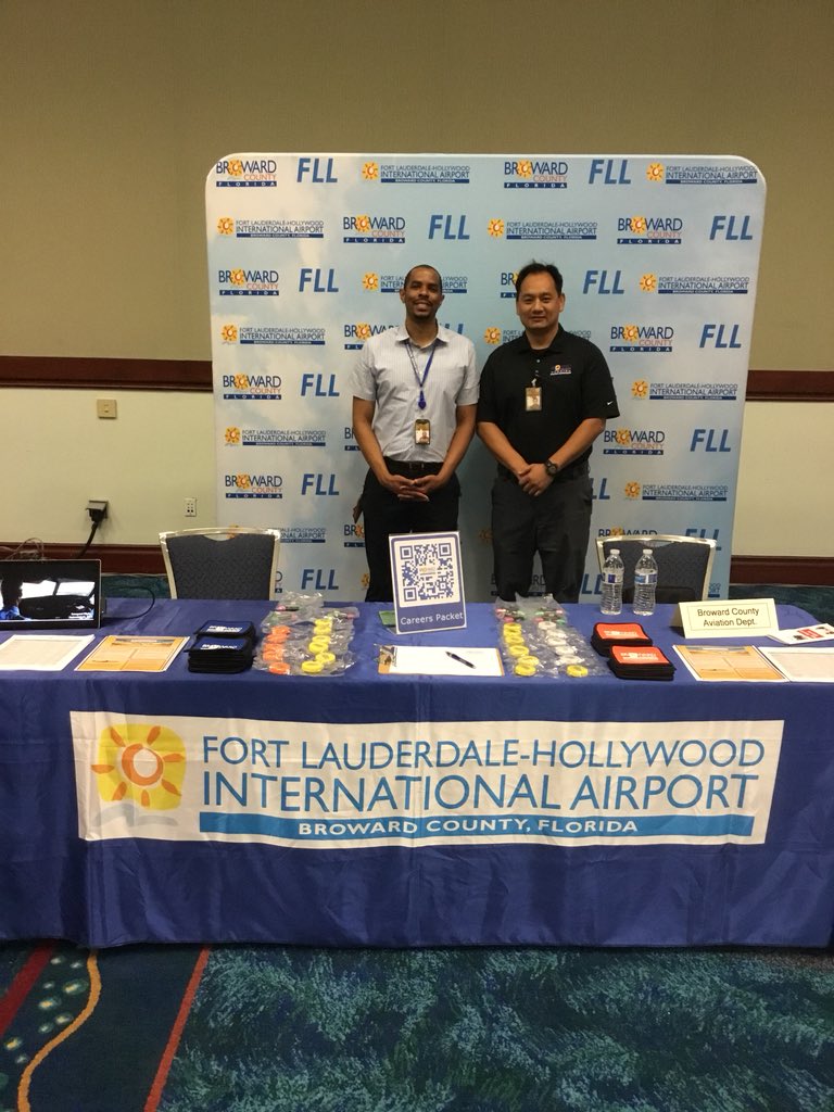 FLLFlyer's tweet image. Stop by the #FLL booth to learn about opportunities in aviation. #MyNextMove Annual 2018 College/Career &amp;amp; Work Readiness Program, Broward County Convention Center, 9am-1pm. @CareerSourceBD @browardcareers @GFLAlliance