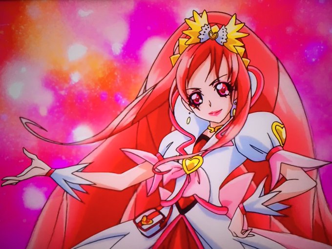 تويتر Nanon ｶﾂﾄﾞｳ縮小中 على تويتر 今日は 映画ドキドキ プリキュア マナ結婚 未来につなぐ希望のドレス を見ました キュアハートかわいい 血を流してたけどプリキュア初では キュアエースにも会えた そして もう 5年になるのかーー T Co