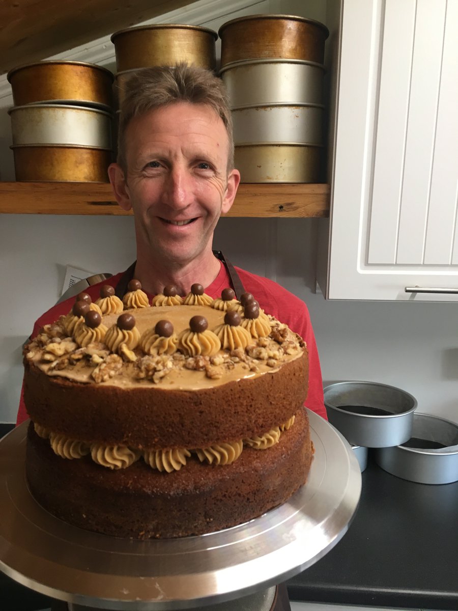Always nice to know how people use their PushPans®. Recently we were contacted by Todd at <a href="/bizzibeans/">Todd Lewis</a>, a catering company who use all their 9" aluminium PushPans® to #bake a variety of #cakes including coffee &amp; walnut, carrot and sponge cakes.