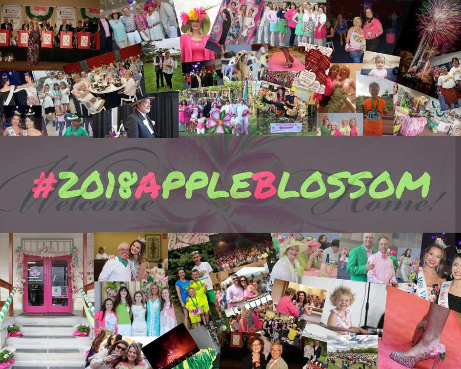 crownwinchester's tweet photo. What a great turnout for our 2018 Apple Blossom Festival!! Thank you rain for waiting until today to storm!! (= Everyone please have a happy and blessed day! #@crownwinchester https://t.co/gFpZWsWzRI