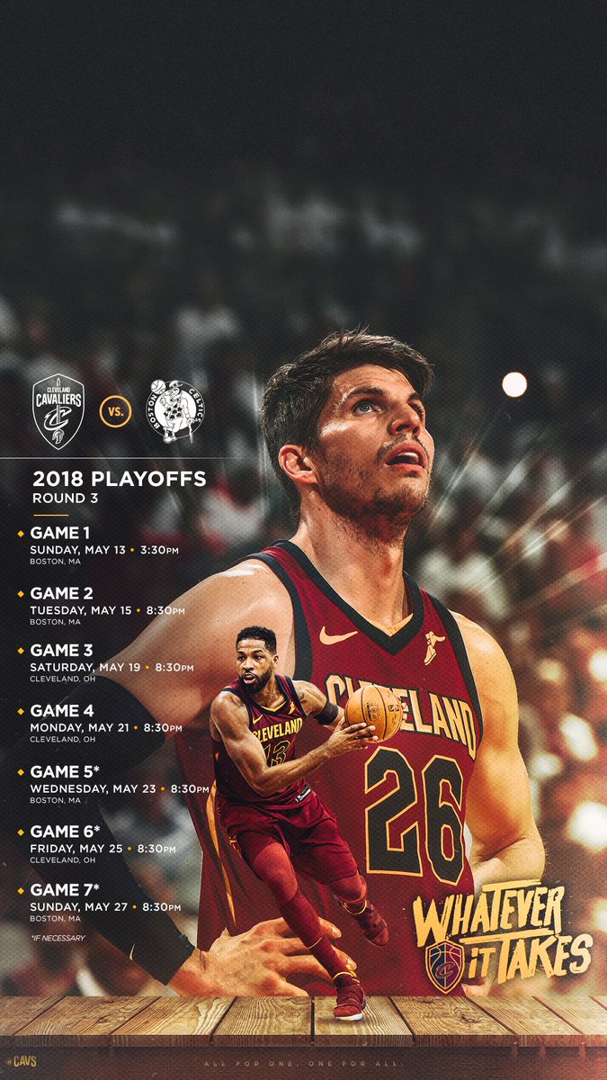 #CavsCeltics 🔜
 
#WhateverItTakes