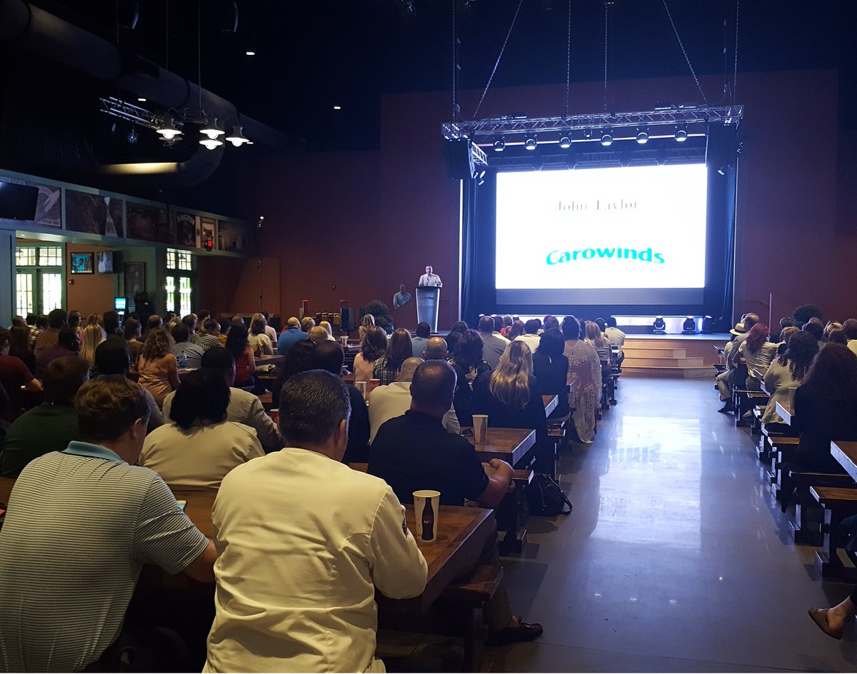 Thank you to the #HTA and #Carowinds for hosting the general meeting out there yesterday.  If I had courage I would have rode the intimidator for sure!