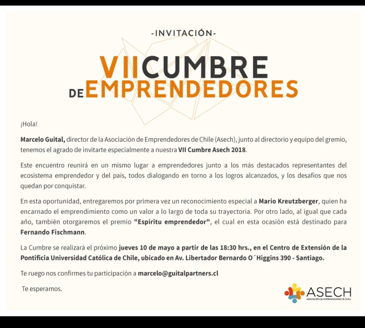 TRAUtooelrato's tweet image. #asech #emprendedores