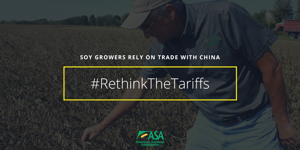 ASA_Soybeans's tweet image. Brazil is already China’s largest supplier of #soybeans and is expanding acreage and improving its transportation system to meet China’s growing demand. We can’t afford to risk losing our share of this key market to Brazilian #exports.   #RethinkTheTariffs