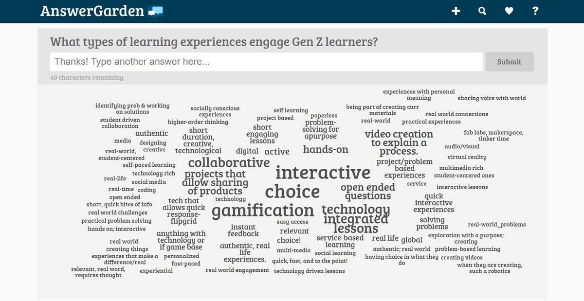 JRushing223's tweet image. What types of learning experiences engage Gen Z learners? @teccses @tchill_  #TECCSES