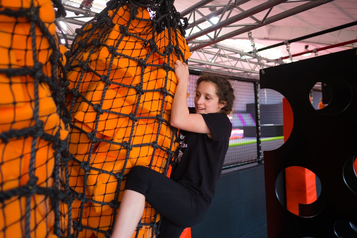 Think our park is just trampolines? Think again! We also have the foam pit, dodgeball, air bag and ninja warrior course - all part of your freestyle jump session! ht.ly/W81B30jQPtS