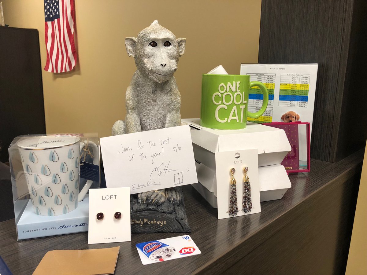 #IndyMonkeys Excited forTeacher Appreciation Week!