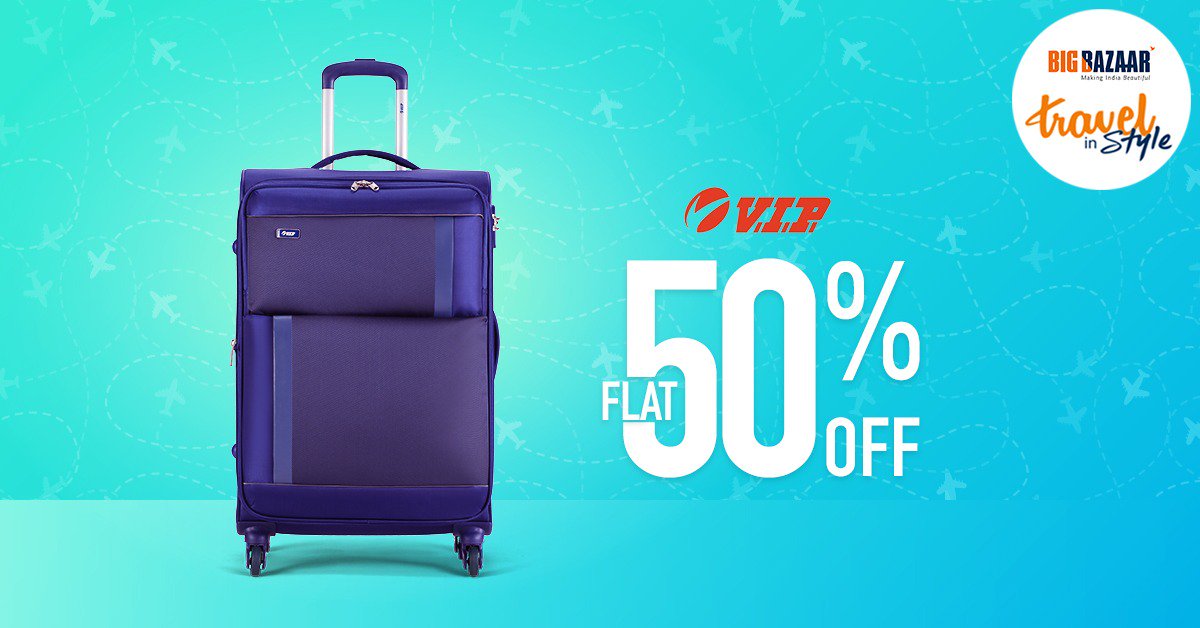 big bazaar offers on travel bag