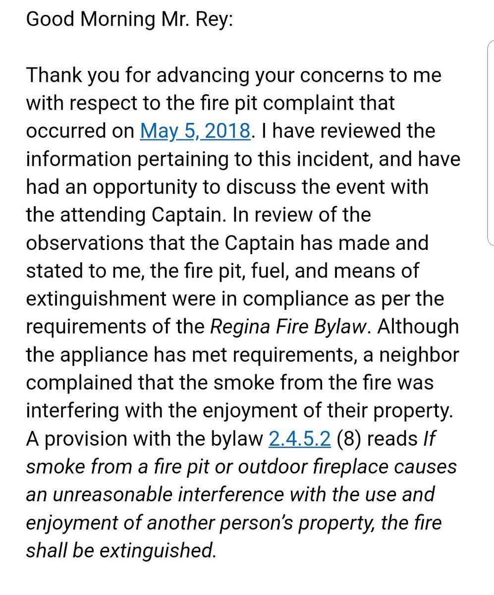 sshawks's tweet photo. 2 out of 3 saw nothing wrong and yet I was deemed at fault. How on the heck is that fair? @CityofRegina @Regina_Fire I call this total BS. #YQR @YoungBe_young @MayorFougere #YQRCC @astevensward3 @JoelMurrayWard6 https://t.co/OUc9elI0QD