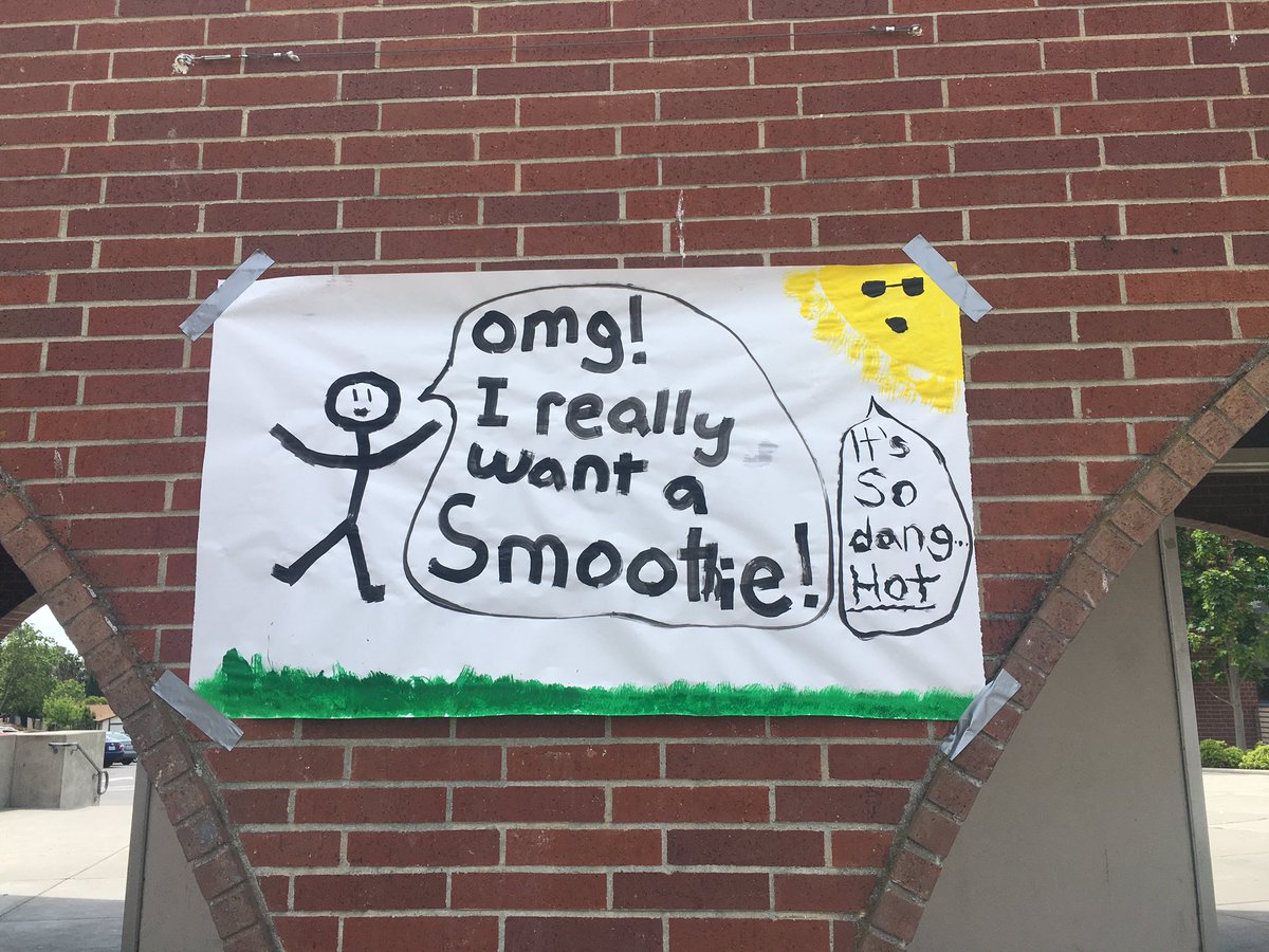 wcwservice's tweet photo. Come get a Jamba Juice smoothie after school for $5!! 🍧😊 https://t.co/k1CwoTYgxG